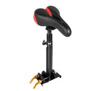 Siège universel pour scooter - Siège de vélo - Siège de vélo pliable - Avec cadre de support réglable en hauteur de 45 à 65 cm et rembourrage - 26 x 16 cm