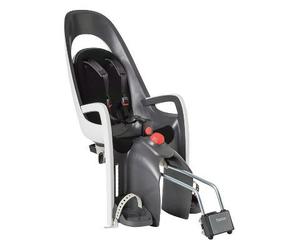 Siège vélo enfant inclinable et ajustable Caress Hamax ( Blanc, gris et noir )