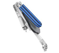 Siège Vélo pour Garçon et Filles Pédales, Fixation Stable, Aluminium | Démontable, Sûr Garçon et Filles, Usage Parent-garçon et Filles, Noir et Bleu, pour Vélo