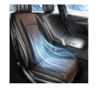 Siège Ventilé 12v/24v 3 Vitesses Réglables de Vent Refroidisseur De Siège De Voiture 24 Puissants Ventilateurs De Refroidissement Turbo pour Voitures SUV camions,style1-brown-24V