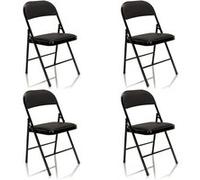 Siège visiteur Siège de conférence TUDELA Noir hjh OFFICE Noir G