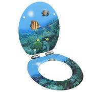 Toiletbril met soft-close deksel diepzee MDF146916