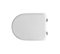 Siège Wc de Toilette pour Cesame Vase Système 41,6x47 CM Sièges Blanc en Bois