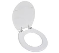 Siège WC MDF Couvercle à Fermeture en Douceur Étoile de Mer Cuvette vidaXL