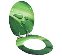 Siège WC MDF Couvercle à Fermeture en Douceur Étoile de Mer Cuvette vidaXL