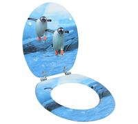 Toiletbril met soft-close deksel pinguÃ¯n MDF146917