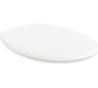 Siège WC V&B Newo 363x445x49mm Ovale, Blanc Alpin