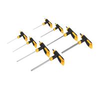 Siegen S01069 Poignée en T Tête Ronde Clé Hexagonale Set 8pc