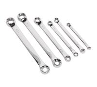 Siegen S01107 Trx-star Clé double extrémité Lot de 6