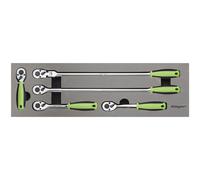 Siegen S01230 liquet Set 5pc 1cmSq Drive Clapet Inversé