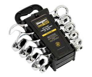 Siegen S0561 Clé Mixte Set Stubby 10pc Métrique