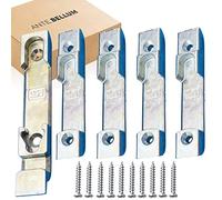 Siegenia Jeu de pièces de rechange pour fenêtre en bois : pièces de rechange pour fenêtre 0420 (1 pièce) Tôle de fermeture 0420 (4 pièces).