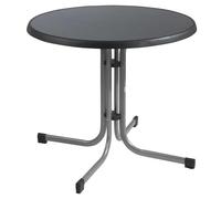Sieger 209/A Table de Jardin Graphite 86 x 86 x 72 cm