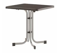 Sieger 231/A Table de Pliante Boulevard Graphite 70 x 70 x 72 cm