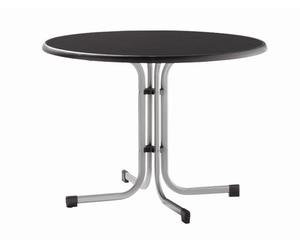 Sieger 236/A Table de Pliante avec Plateau Décoratif Repliable Graphite 100 x 100 x 72 cm