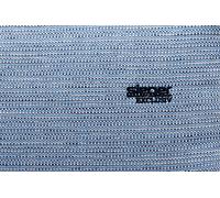 SIEGER Coussin Relax Coussin Chaise Oreiller, env. 164 x 49 x 4 cm, Motif 4960 (Bleu Clair)