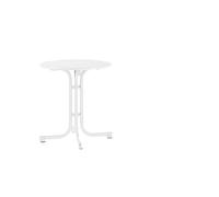 SIEGER Klapptisch Table Pliante, Marbre, Blanc
