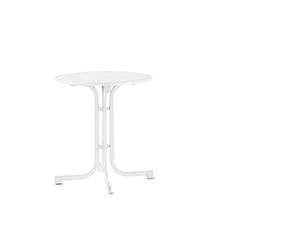 SIEGER Klapptisch Table Pliante, Marbre, Blanc