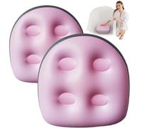 Sièges à Bain à remous, 2pcs Silaire d'appoint Gonflable 18.5x14.6x5,9 '' Spa et Dos Soupt de Bain à remous Gonflable avec siège de Bain à remous en PVC PVC Booster Booster pour Adultes, Style 3