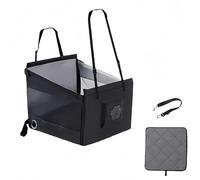 Sièges Auto Chiens pour Mitsubishi Lancer Evolution X,Siège Voiture Chien Extra Stable Lavable et Pliable Animal Voyage Confortable Antidérapant Animal Voiture,Black