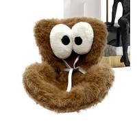 Sièges Auto Pour Poupées Bébé - Coussin De Chaise En Peluche Avec Design Mignon Aux Grands Yeux - Siège De Voiture Pour Poupées | Pour Filles Bambins Jeu Vent Exposition De Collection Jouets 10-17cm