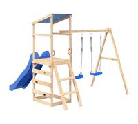 Sièges De Balançoire Avec Pierres D'escalade 2 Pcs Bleu Pe