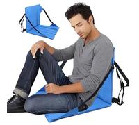 Sièges de stade, coussin pliable portable pour siège au sol d'extérieur | Coussin d'escalier avec support de dossier pour baseball, concerts, camping, plage, pique-nique, bateau, Ka