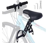 Sièges de Vélo pour Enfant, Siege Velo Enfant Avant avec Accoudoirs et Repose Pieds, Portable et Confortable, Siège vélo Enfant Amovible pour Enfants de 2 à 5 Ans sûr pour Convient au VTT