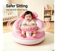 Sièges et canapés gonflables pour bébés chaises berçantes fauteuils chaise d'alimentation portable et pliable pour enfant tabouret de bain siège pour tout-petit cherry