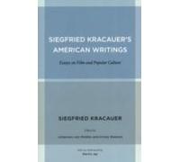 Siegfried Kracauer's American Writings