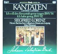 Siegfried Lorenz - Kantaten / Ich Will Den Kreuzstab Gerne Tragen BWV 56 / Ich Habe Genug BWV 82 [Vinyl LP]