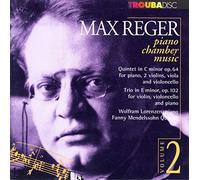 Siegfried Mauser – Musique de chambre pour clavier Vol.2 – Quintette piano & cordes, Trio Op.102