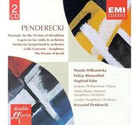 Siegfried Palm - Penderecki : Thrène - Capriccio - Partita - concerto pour violoncelle - Symphonie n° 1 - Le Rêve de Jacob
