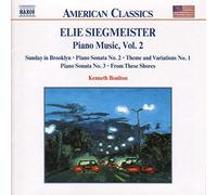 Siegmeister, E. - ELie Siegmeister - piano Music, Vol.2 (Coll.American Classics)