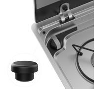 Siegvoll Bouchons en Caoutchouc, Lot de 8 Bouchons de Protection en Caoutchouc pour Plaques de Cuisson, Smev et Thetford - Accessoires pour Réchauds de Camping-Car