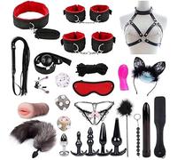 SieHam 26 Pièces Adjustable Séxy Suit Toy Pour Couple Accessoires de Séxe Accessoire Bdsm Fifty Shades Of Grey Freed Pleasure Overload Coffret Cadeau Pour Couple
