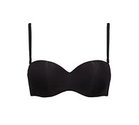 SIE'LEI Sièlei Soutien-gorge bandeau préformé bonnets pour femme, Noir