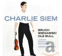 Charlie Siem – Concertos pour violon : Bruch / Wieniawski / Ole Bull – CD – Warner Music