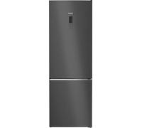 Siemens KG49NAXCF iQ500 Stand Kühl-Gefrierkombination, 70 cm breit, 440 L, noFrost, ecoMode, Touch-Bedienung, Home Connect, BlackSteel