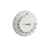 Siemens 150232 00150232 Poignée rotative pour régulateur de charge, chauffage de mémoire, four de nuit et Dimplex Tecline Blanc