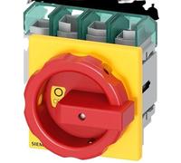 Siemens 3LD5 Disjoncteur 4 pôles, 63 A, 63 A, SENTRON fermé, classe J, taille de fusible