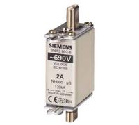 Siemens 3NA38106 Cartouche-fusible avec afficheur de sécurité mécanique Adapté pour (fusibles) Taille de fusible 000 - 4 Taille du fusible = 0 25 A 690 V 3