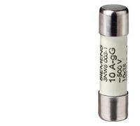 Siemens 3NW6010-1 SENTRON, fusible cylindrique, 10 x 38 mm, 25 A, GG, Un AC : 500 V, Blanc