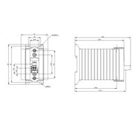 Siemens 3RF2340-1AA02 Contacteur à semi-conducteurs à commutation au zéro de tension 1 NO (T) 40 A 1 pc(s)