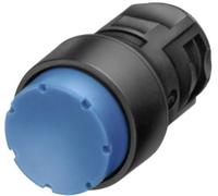 Siemens 3SB20000LG01 3SB2000-0LG01 Bouton-poussoir collerette plastique, élevé bouton noir, blanc 1 pc(s)