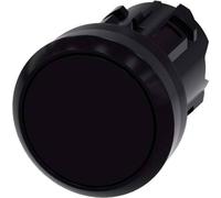 Siemens 3SU1000-0AB10-0AA0 - Bouton-poussoir, 22 mm, rond, plastique, noir, impr.