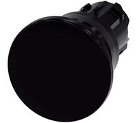 Siemens 3SU1000-1BD10-0AA0 Bouton champignon collerette plastique noir 1 pc(s)