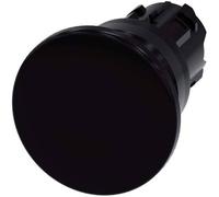 Siemens 3SU1000-1BD10-0AA0 - Bouton coup de poing, 22 mm, rond, plastique, noir,