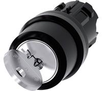 Siemens 3SU10004BC010AA0 3SU1000-4BC01-0AA0 Commutateur ollerette plastique noir 1 x 45 ° 1 pc(s)