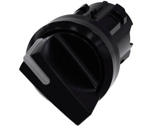 Siemens 3SU10022BF100AA0 3SU1002-2BF10-0AA0 Commutateur à manette collerette plastique, illuminable levier noir 1 x 90 ° 1 pc(s)